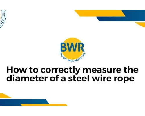 How to correctly measure the diameter of a steel wire rope